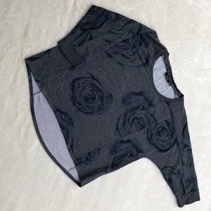 Beautiful 3/4 Sleeve Cropped High Low Sweater